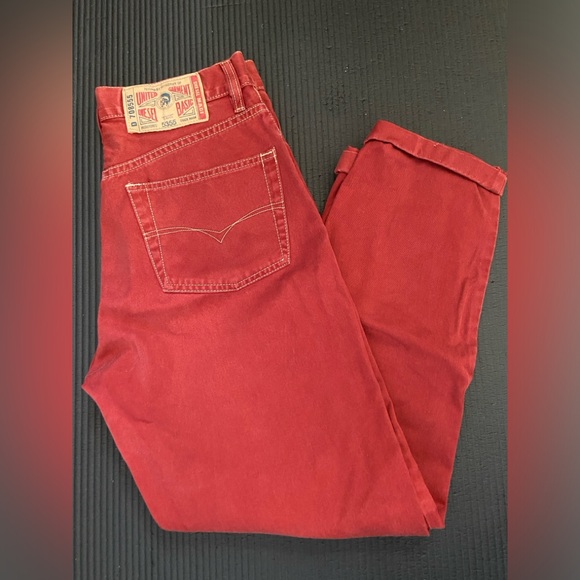 Vintage Diesel 5355 red jeans! - Picture 1 of 5